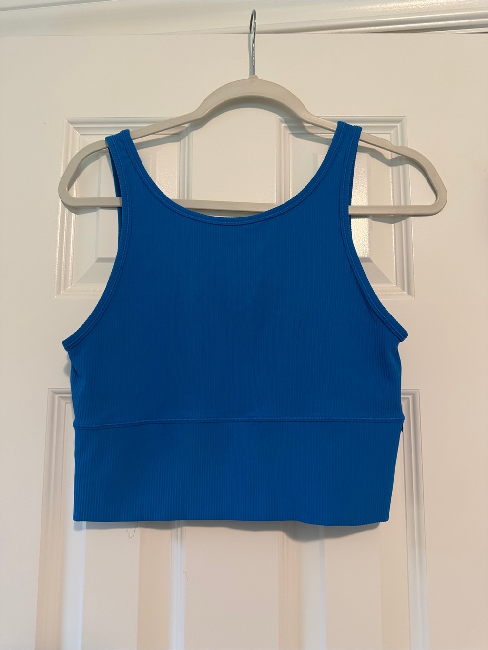 lululemon Power Pivot Ribbed Tank Top - Poolside Blue